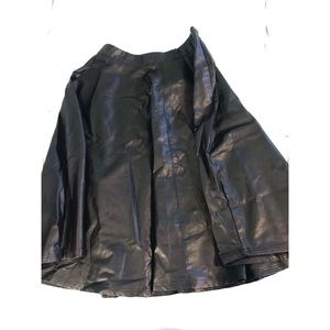 Leather skirt